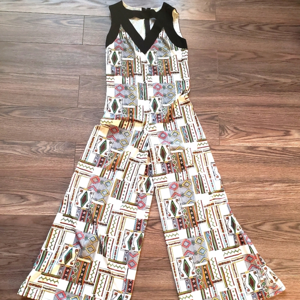 Jumpsuit Sleeveless Vintage Inspired